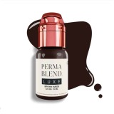 Tus Machiaj Permanent Perma Blend Luxe Brown Suede, 15ml - Pigment PMU Sigur, Conform REACH, Culoare Maro, Microblading, Contur Ochi