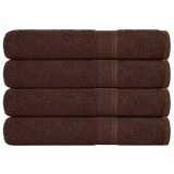 Gossi prosoape frogn 4 buc., maro, 100x200 cm, 360 g/m2