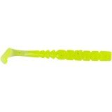 Finesse Bari-Bari Paddle Tail 5cm Clear Chartreuse 12buc, Mustad