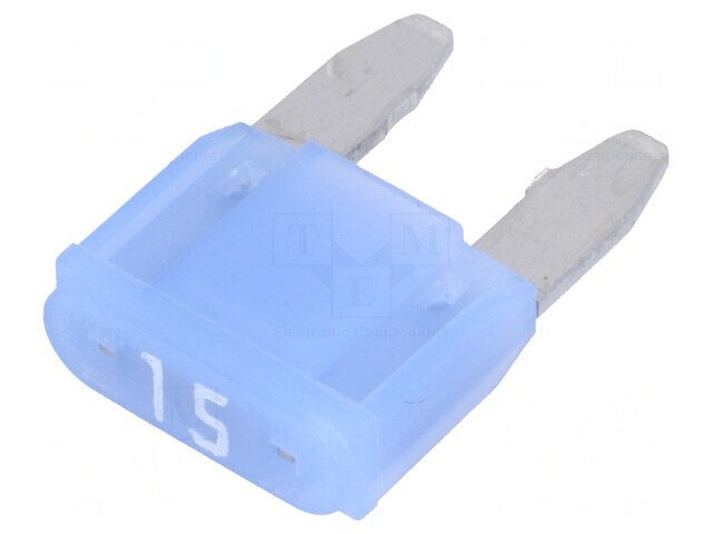 Siguranță Auto 15A 12VDC Smart Glow 10,9mm