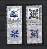 ROMANIA 2010 - EMISIUNE ROMANIA-PORTUGALIA, CERAMICA, VINIETA 3, MNH - LP 1869d