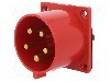 Conector alimentare AC, IEC 60309, IP44, 32A, 400V AC, 5 pini, PAWBOL - B.1931