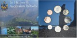 Saint Helena &amp;amp; Ascension 2003 - Set monede UNC in folder