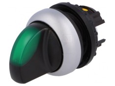 Comutator Rotativ Verde 22mm