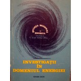 Ioan Ursu - Investigatii in domeniul energiei (Editia: 1982)