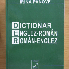 Irina Panovf - Dictionar Englez-Roman / Roman-Englez (2005, editie cartonata)