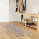vidaXL Covor Runner MARSA Gri 50 x 150 cm Poliester și PVC 42023345