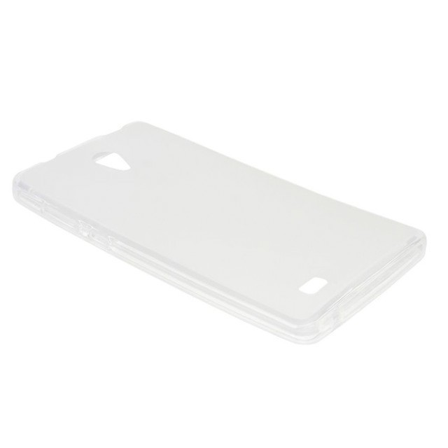 Husa silicon transparenta (cu spate mat) pentru Allview A6 Duo / C6 Duo