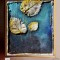TABLOURI PICTATE MANUAL TABLOU ABSTRACT ORIGINAL EMBOSAT TABLOU CU FRUNZE