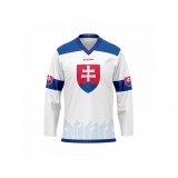 Echipa națională de hochei tricou de hochei Slovakia Juraj Slafkovsk&yacute; #20 CCM Hockey fan white - L