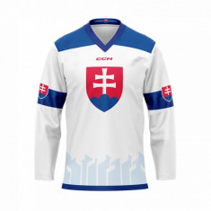Echipa națională de hochei tricou de hochei white Slovakia - XXL