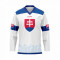 Echipa națională de hochei tricou de hochei white Slovakia - L