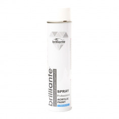 Spray Vopsea Acrilica Brilliante, Alb Lucios, 600ml