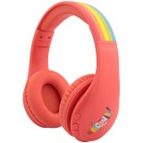 Casti Audio Copii GoGEN Decek Bluetooth 5.2, Volum Limitat, Pliabile, Microfon, Autonomie 45h, Rosu