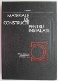 Materiale Constructii Instalatii I. Ivanov - Carte Tehnica Constructii
