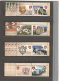 ROMANIA 2015 LP 2077 b DESCOPERITI ROMANIA MOLDOVA SERIE CU MARGINE + VINIETA MNH NESTAMPILATA