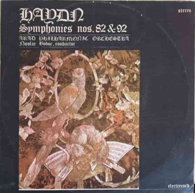 Disc vinil, LP. Symphonies Nos. 82 si 92-JOSEPH HAYDN-150620 foto