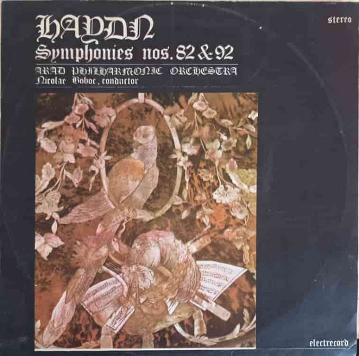 Disc vinil, LP. Symphonies Nos. 82 si 92-JOSEPH HAYDN
