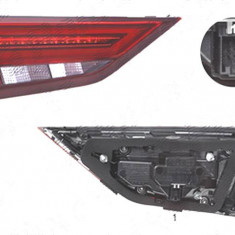 Stop spate lampa Audi A3 (8v), 05.2016-, spate, Stanga, semnalizare dinamica; partea interioara; LED, AL (Automotive Lighting)
