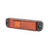 Lampa laterala LED galbena 130 mm, 12-24V, Breckner Germany