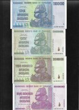 Rar! Zimbabwe Set 8 x milioane/miliarde Fara numar! aunc/unc, Africa