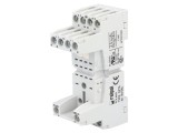Stativ pentru șină DIN cu cleme și șuruburi 250VAC 6A