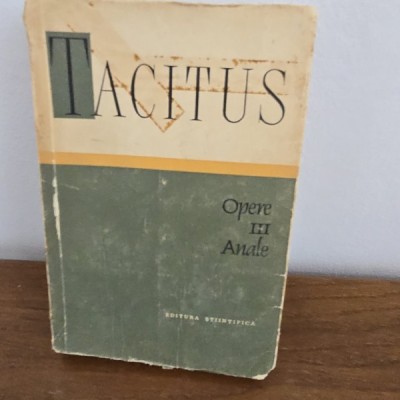 Tacitus - Opere III Anale foto