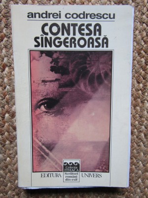 CONTESA SANGEROASA - ANDREI CODRESCU foto