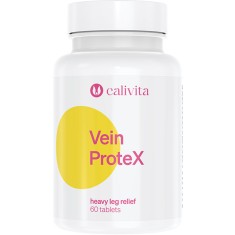 Vein ProteX Antioxidant pentru Sistemul Circulatoriu, Reduce vizibilitatea Venelor Varicoase (60 tablete) - Calivita