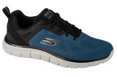 Pantofi pentru adidași Skechers Track-Broader 232698-BLBK albastru foto