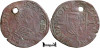 1575, Dubbele Korte (4 Mijten) - Filip al II-lea - Țările de Jos Spaniole, Europa