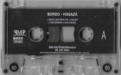 Casetă audio Bordo - Visează, originală, fără copertă foto