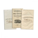 A. Pelimon, Crimeea sau Campania Oștirilor Aliate la Sevastopol, 1855, cu semnături olografe
