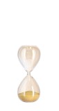 Clepsidra decorativa sticla nisip ocru Kronos &Oslash;8x19,2h