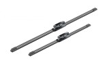Stergator parbriz Bosch Aerotwin, tip plat, material cauciuc/grafit, prindere carlig/universal, diverse lungimi