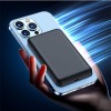 Power Bank Magnetic Wireless Yiiko 10000mAh 15W, Baterie Externa iPhone Magsafe, Incarcare Rapida Type-C, Negru