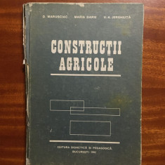 Marusciac, Darie, Jerghiuta - CONSTRUCTII AGRICOLE (1982)