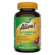 Alive! B-Complex Nature&amp;#039;s Way 60 jeleuri Secom foto