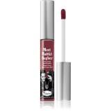 theBalm Meet Matt(e) Hughes Long Lasting Liquid Lipstick Ruj de buze lichid, de lunga durata culoare Confident 7.4 ml