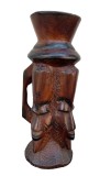 MASIVA SCRUMIERA VINTAGE DIN LEMN, MODEL TRIBAL