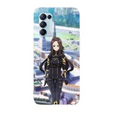 Husa compatibila cu Oppo A72, Viceversa, model Nu The Eminence in Shadow, Silicon, TPU, Transparent, Carcasa