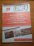 Revista lumea 4 mai 1989