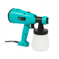 Pistol electric de vopsit Detoolz HVLP, 350 W, 700 ml, vascozitate 60 DIN foto