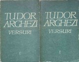 Versuri Vol. 1-2, Tudor Arghezi, 1966, Editura Literatura, Poezie, 1063 pagini, Coperta Necartonata