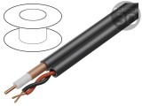 Cablu Coaxial Hibrid RG59 Negru PVC