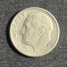 Moneda One Dime 1982 USA