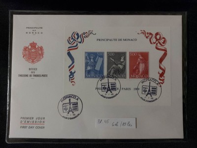 Monaco 1989 - FDC foto