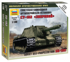 Zvezda 6182 - 1:100 Soviet SU-152 foto