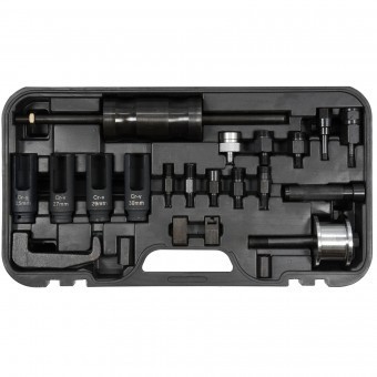 Set extractoare injectoare diesel, Yato YT-06175, 22 piese, compatibil Bosch, Delphi, Denso, Siemens foto