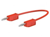 Cablu de măsurare 60VDC 30VAC 10A 0,45m Roșu